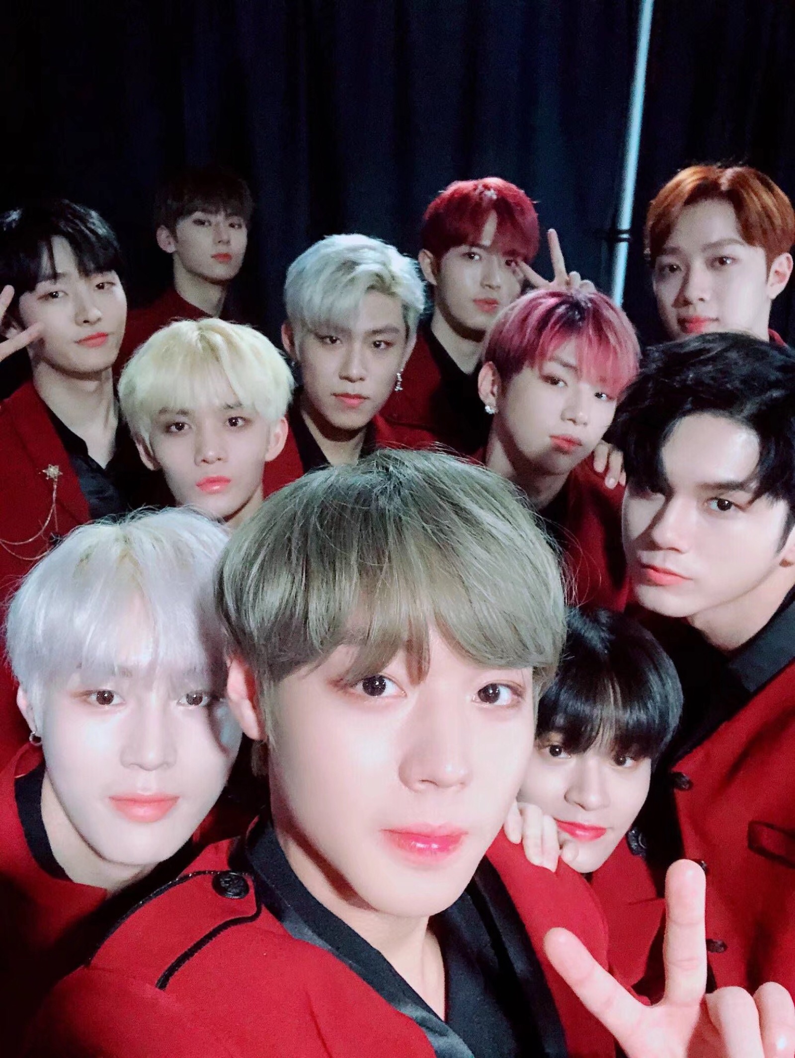 wanna碗新发色!每个人都是神仙!