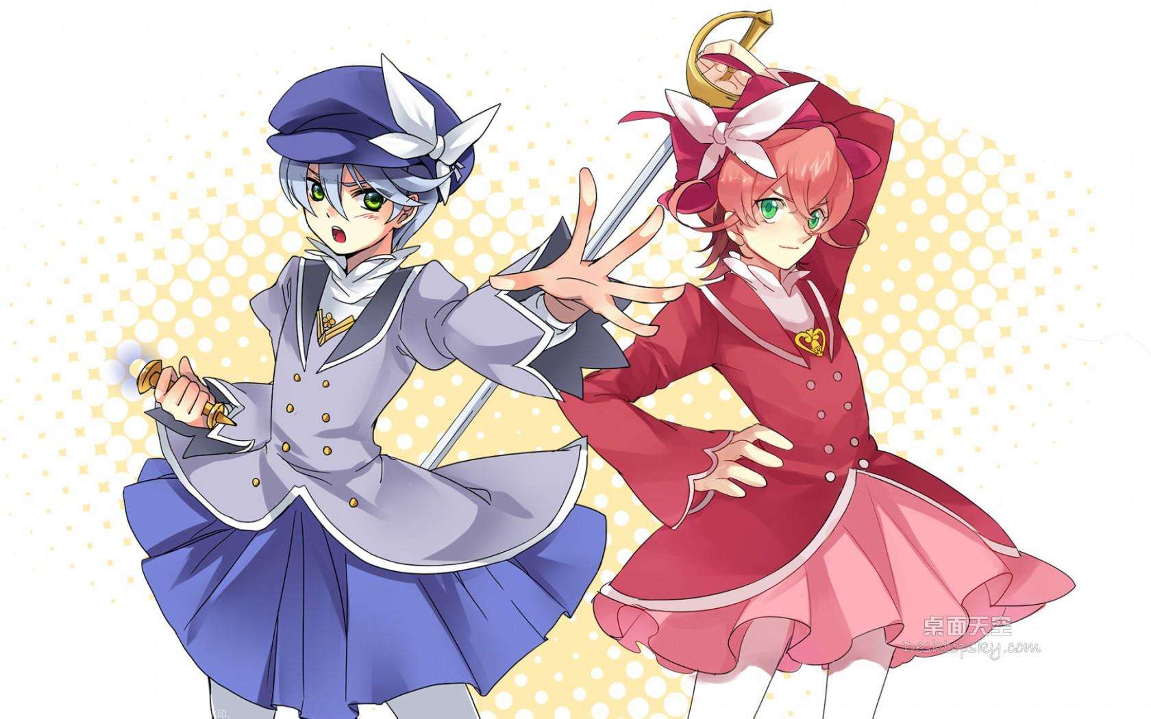 其他动漫 不可思议星球的双胞胎公主{双子公主}/游戏王zexal [奥平风
