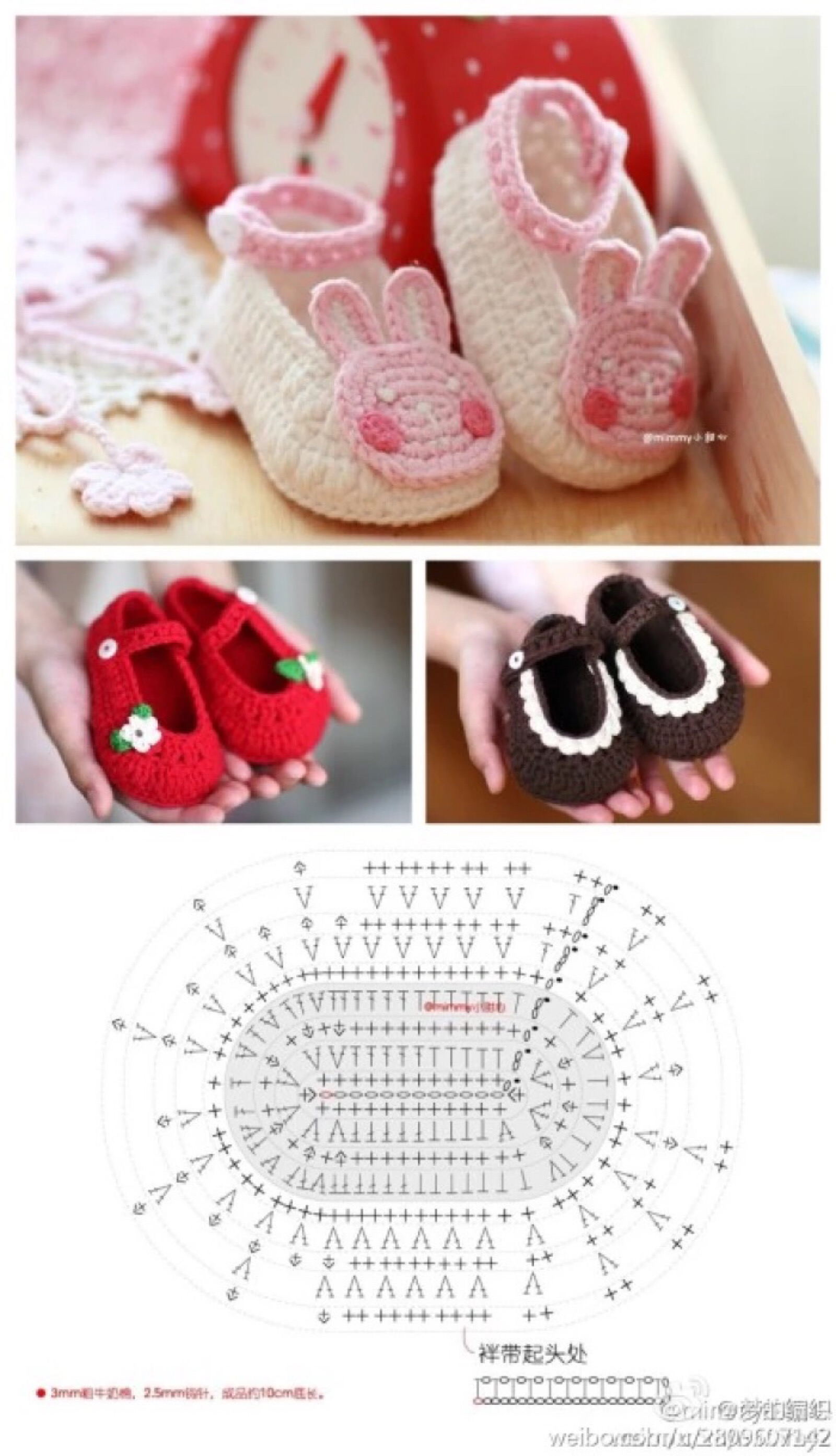 2岁宝宝毛线鞋织法图片
