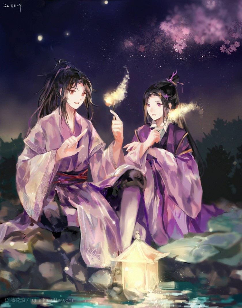 江澄江晚吟,魏无羡,蓝忘机,蓝曦臣,金陵