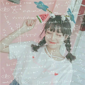 白色系公式头像