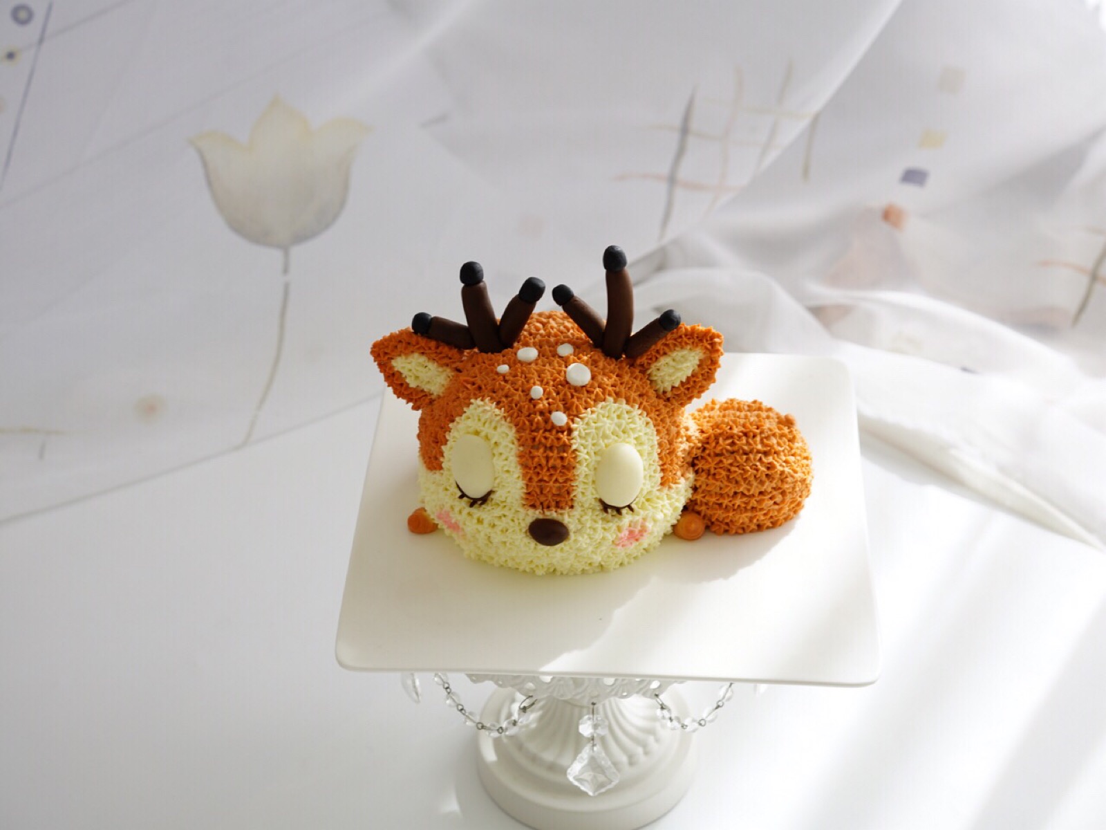 淡奶油立体蛋糕,学生作品