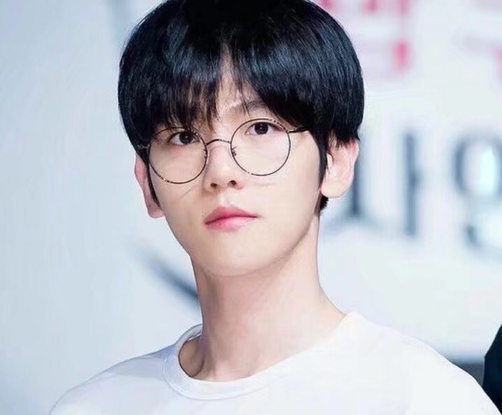 exo 边伯贤 眼镜贤