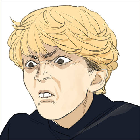 [cp]#我是大哥大# 画一组表情包,三桥颜艺九连! [/cp]