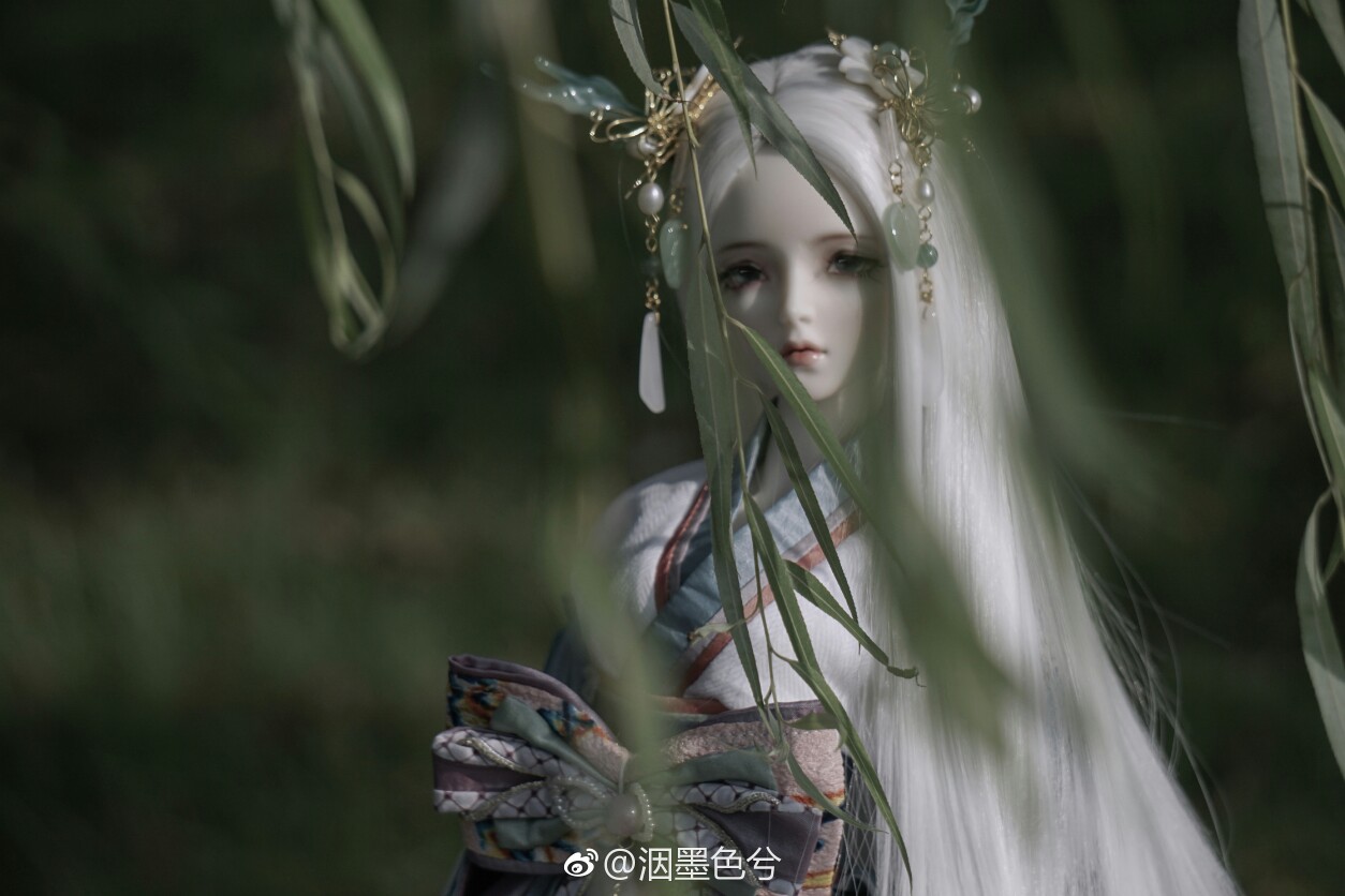 古风美人 sd娃娃 bjd 玩具 人偶 壁纸 萌物