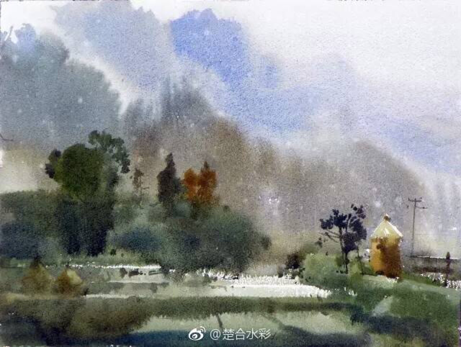 吴昌文水彩作品欣赏