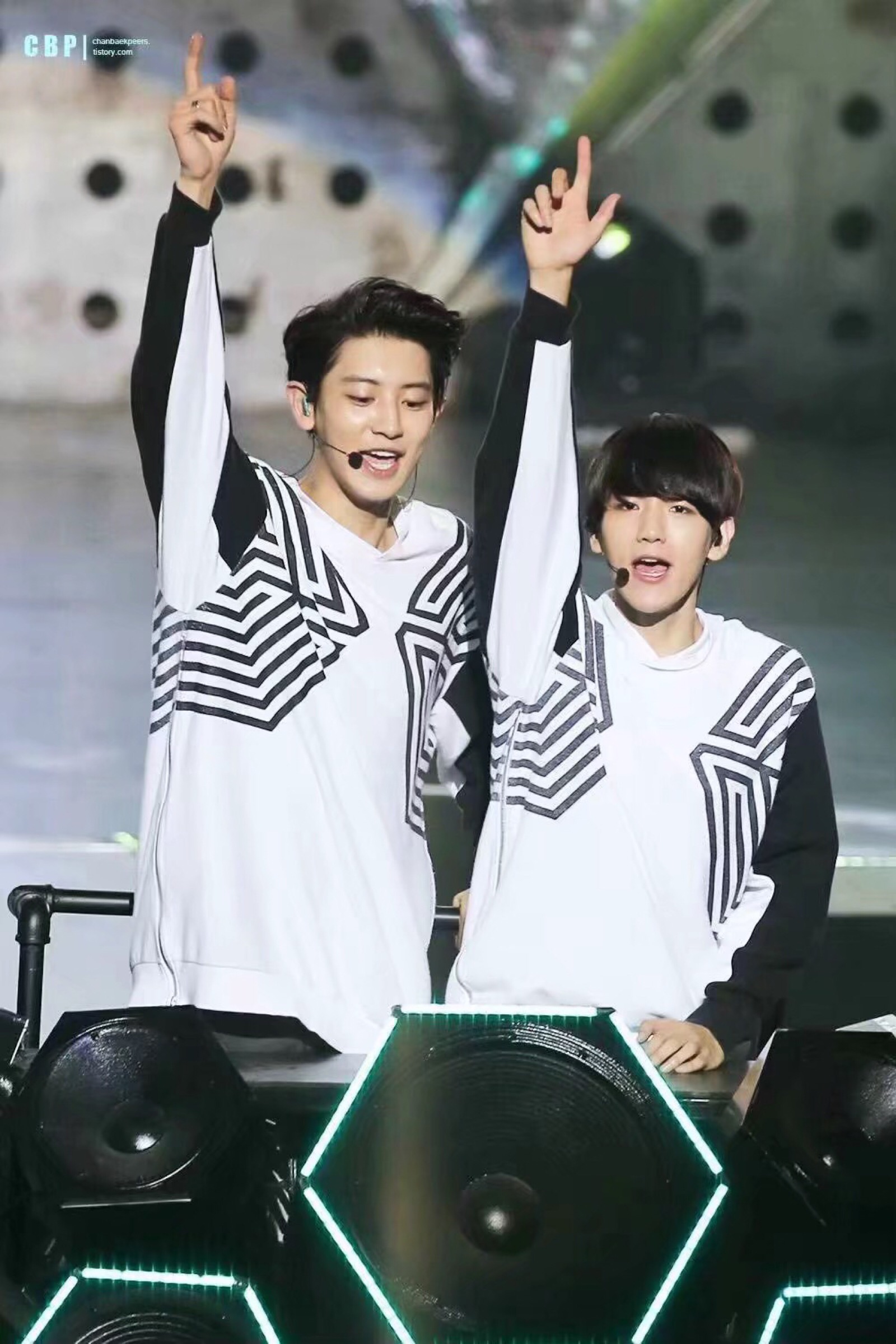 exo 灿白 太配了!