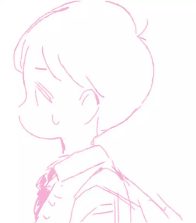 自描 情侣头像 来源:贴吧@_我不要吃草莓