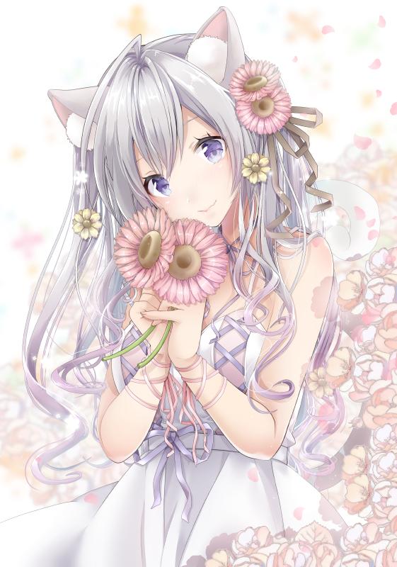 银发少女