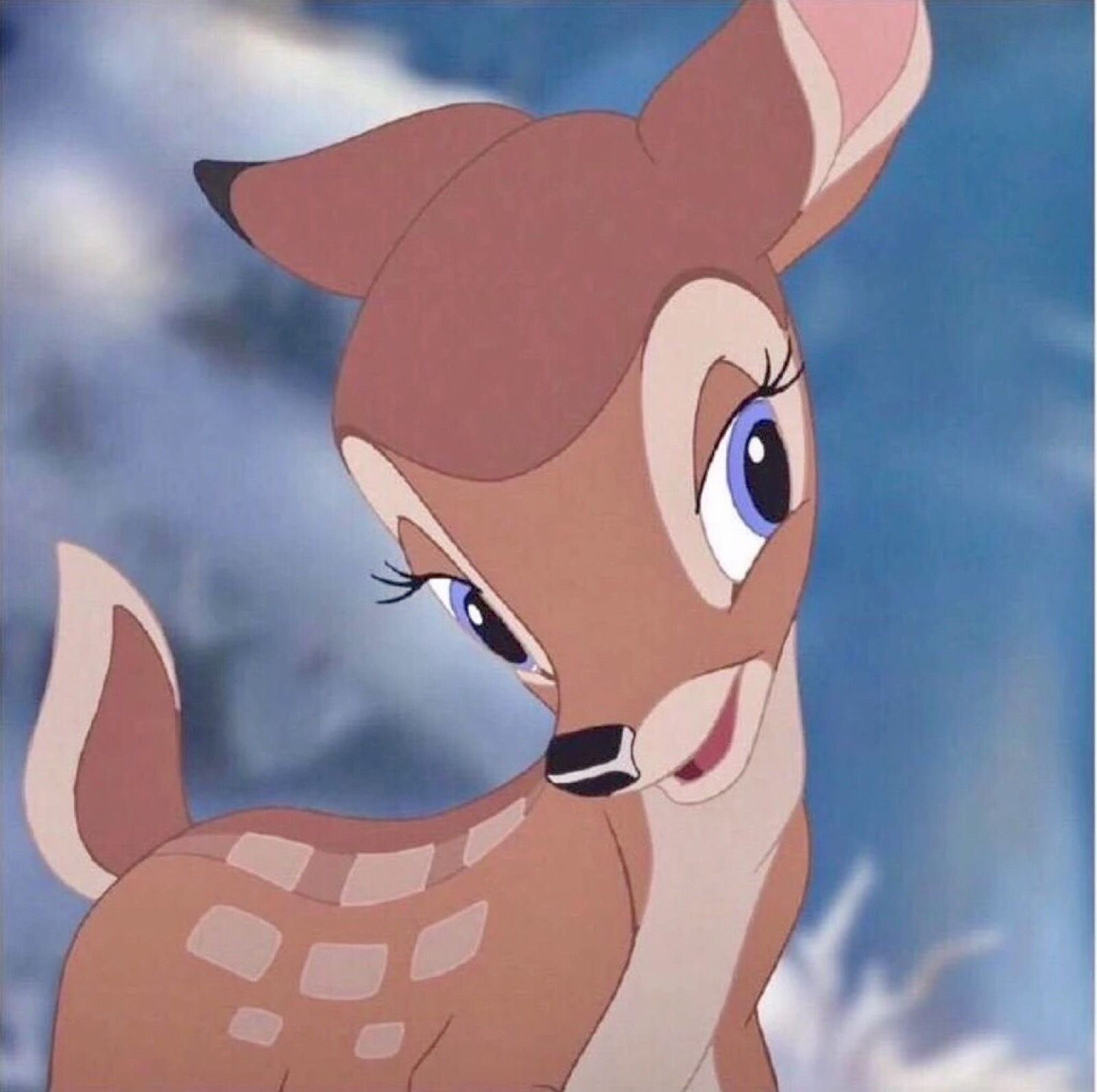 小鹿头像可爱 唯美图片