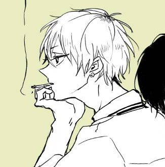 黑白漫画自截头像
