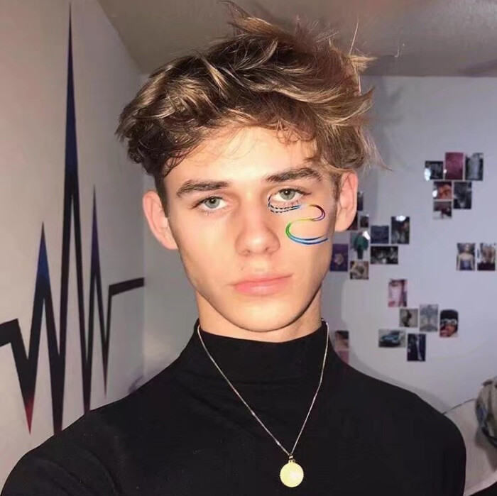 欧美头像 cool boy