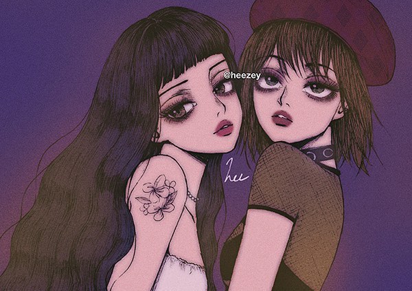 插画师:heezey ins:heezey