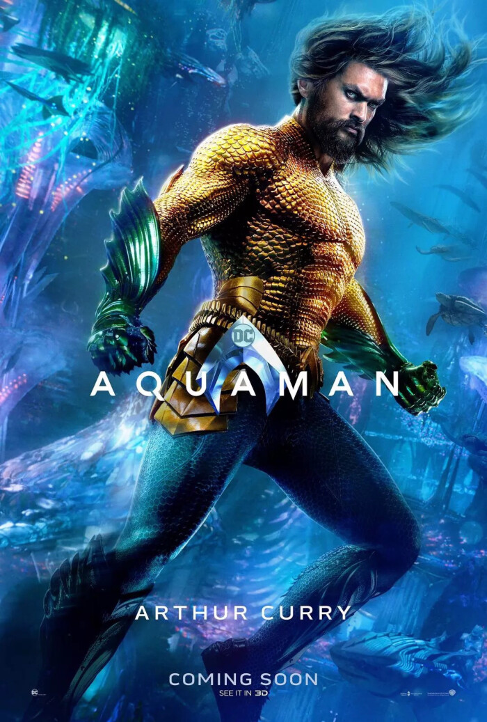 高清 壁纸 dc正义联盟 海王 aquaman