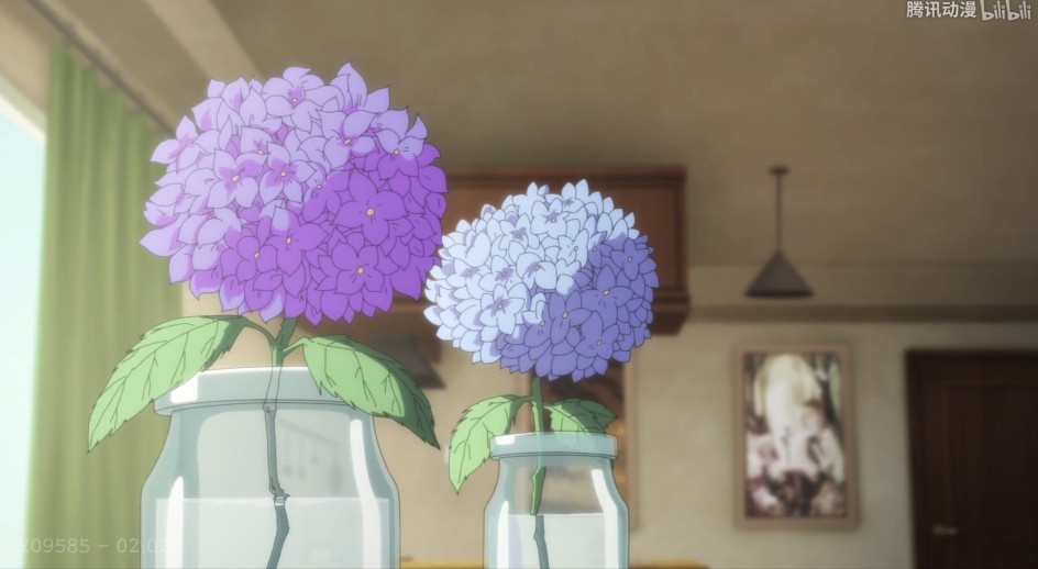 小绿和小蓝切花无尽夏