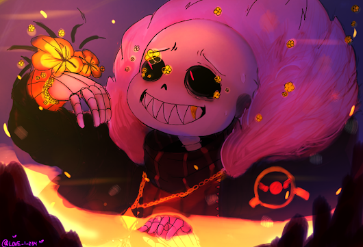 flowertale,flowerfellfrisk undertale au——flowerfell