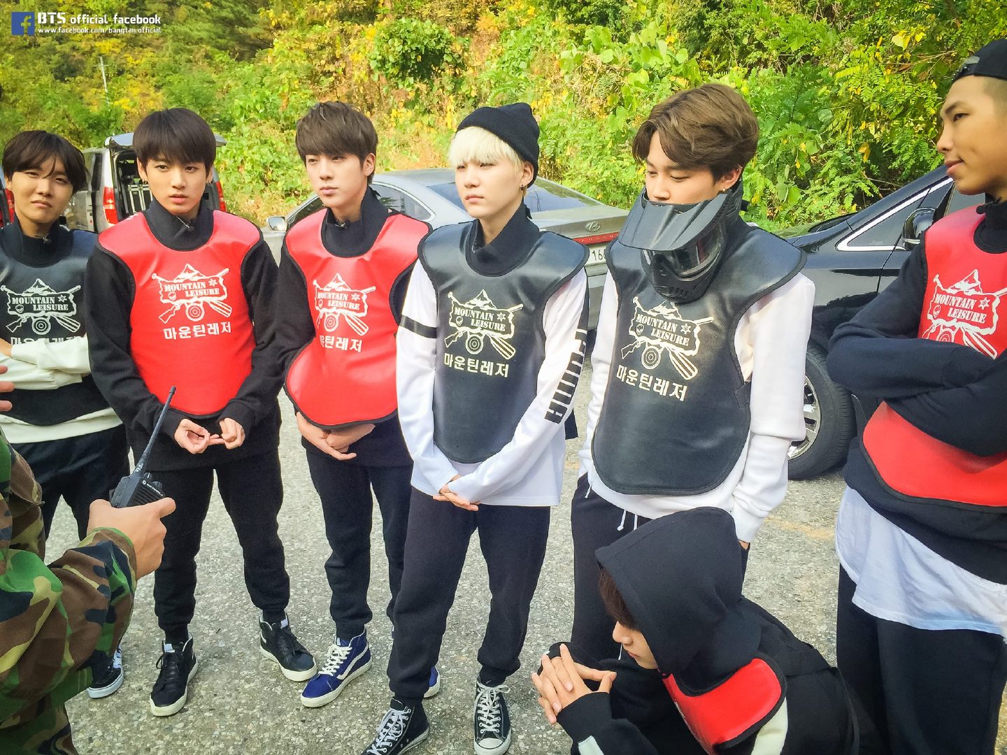 bts 防弹少年团 run bts 花絮