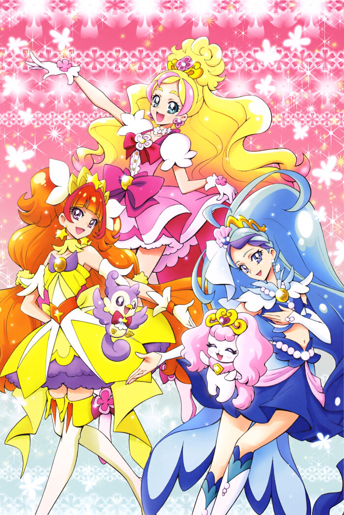 go! princess 光之美少女 [春野遥{花神天使… - 堆糖