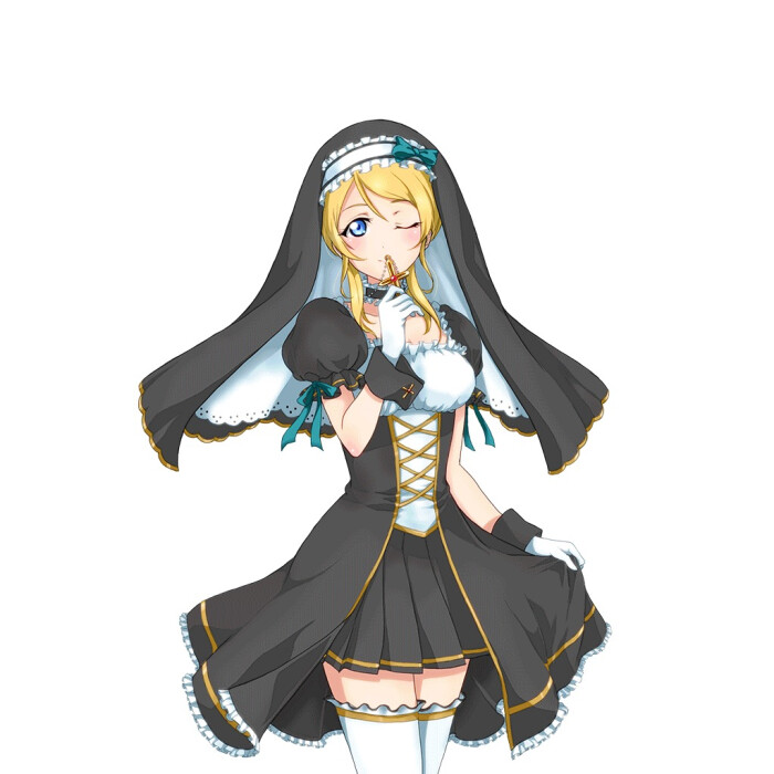 二次元 动漫 偶像 少女 官方图片 卡牌立绘 抠图 lovelive!