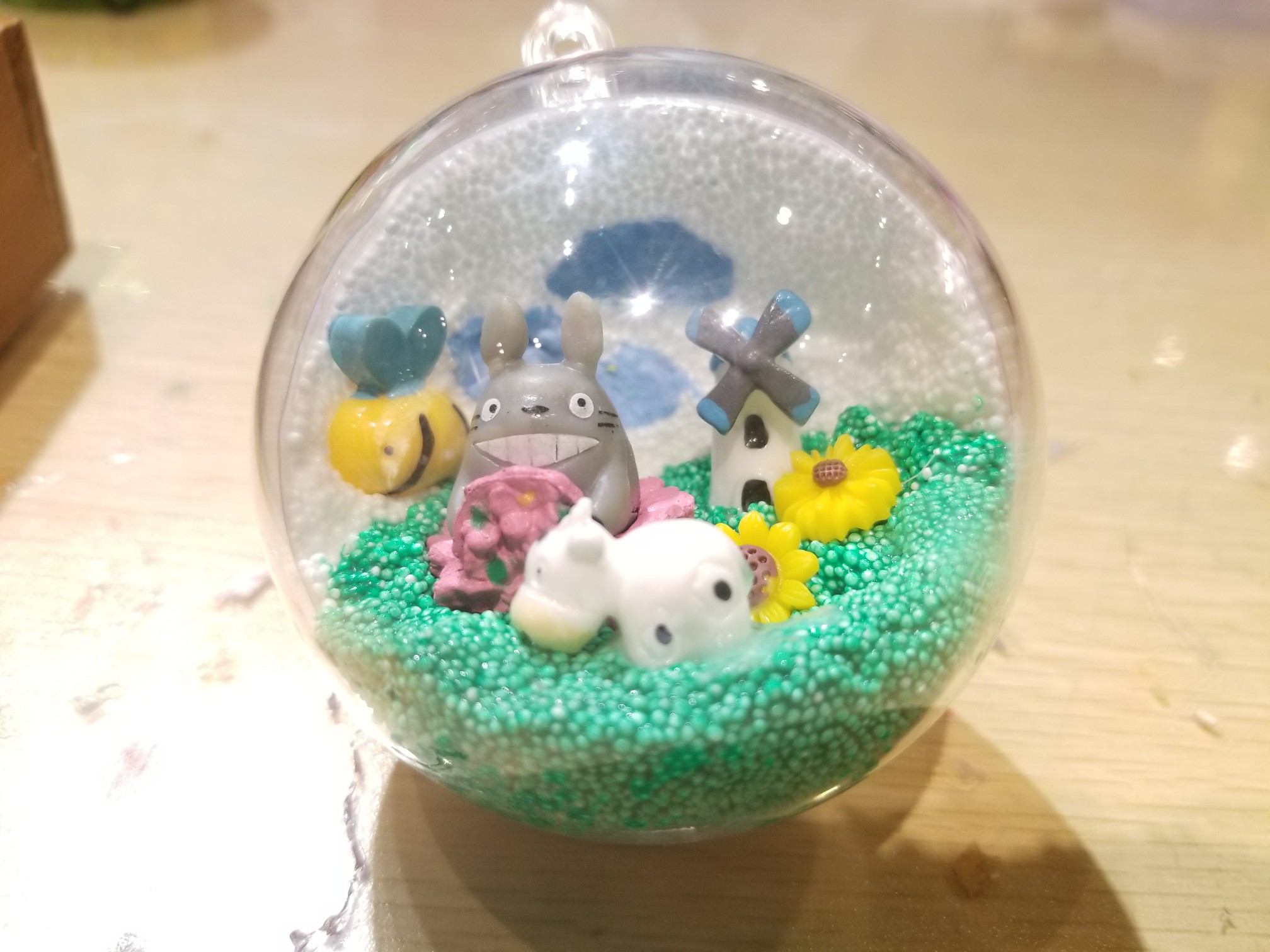 黏土,软陶,微景观球