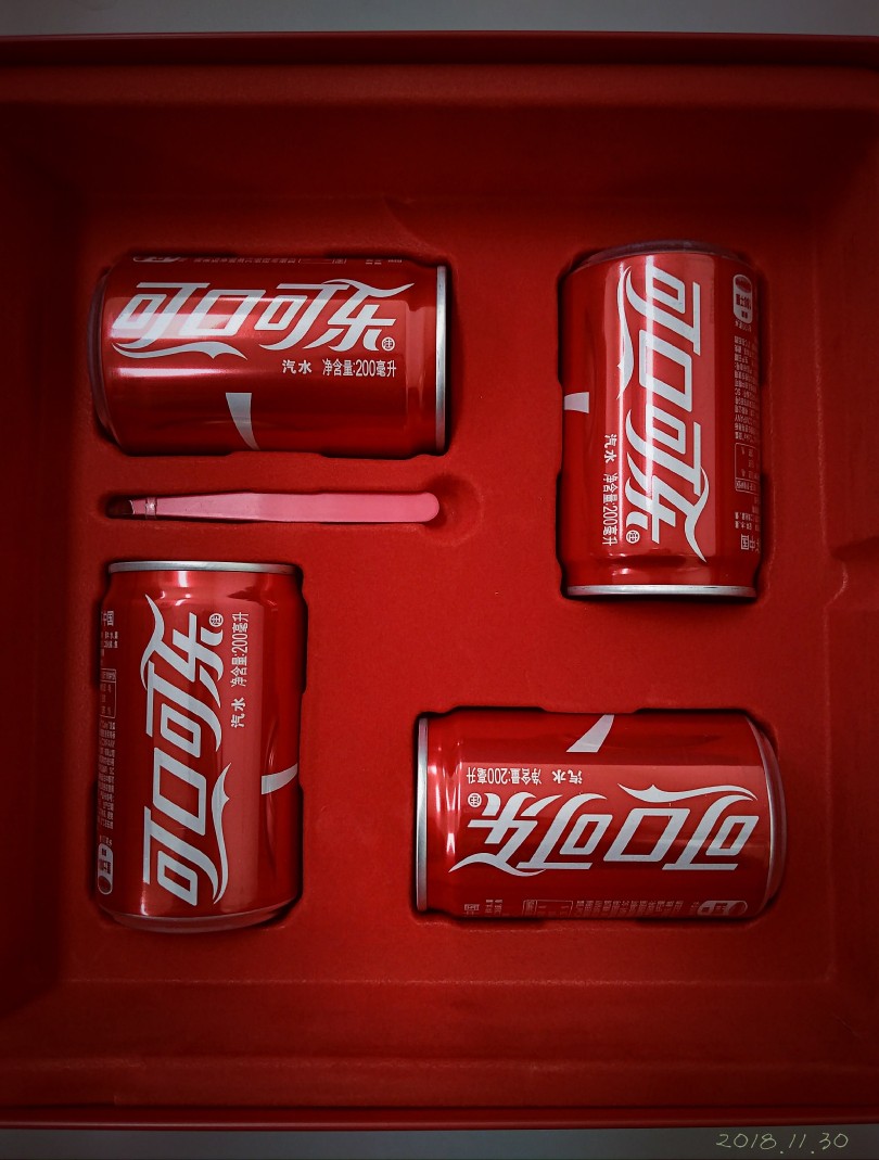 可口可乐中国致敬改革开放40年限量礼盒