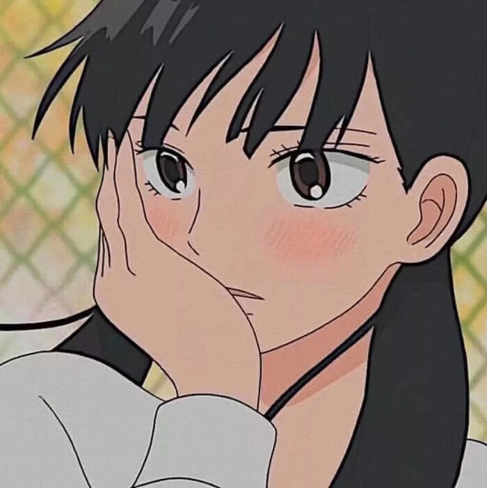 世界的温柔 是晚来的善意和干净的你女生动漫头像