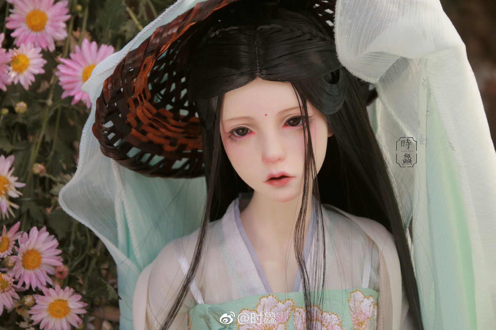 古风美人 sd娃娃 bjd 玩具 人偶 壁纸 萌物