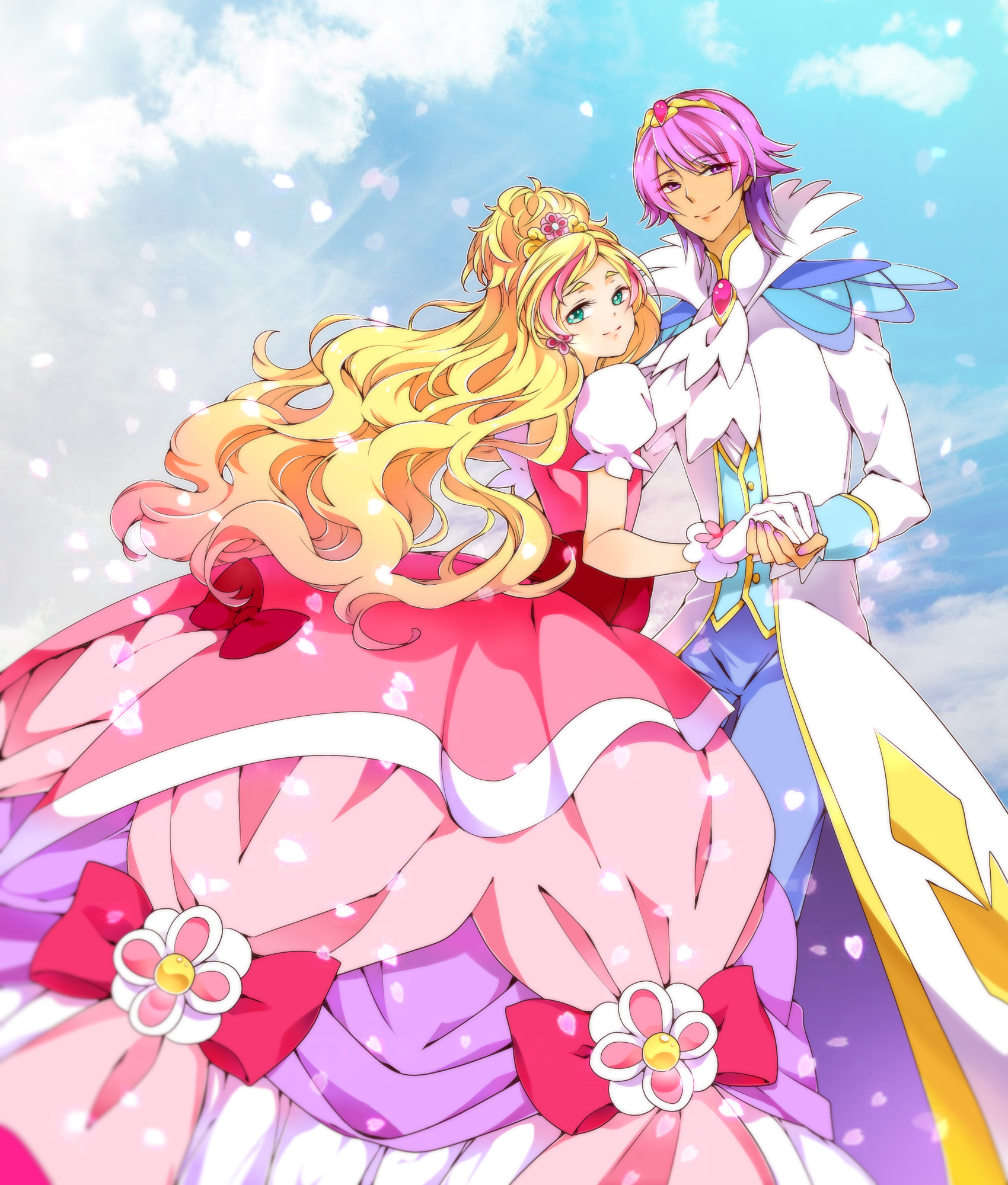 princess 光之美少女 [春野遥{花神天使}/彼方王子]