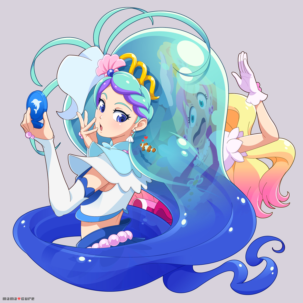 princess 光之美少女 [春野遥{花神天使}/海藤南{人鱼天使}]