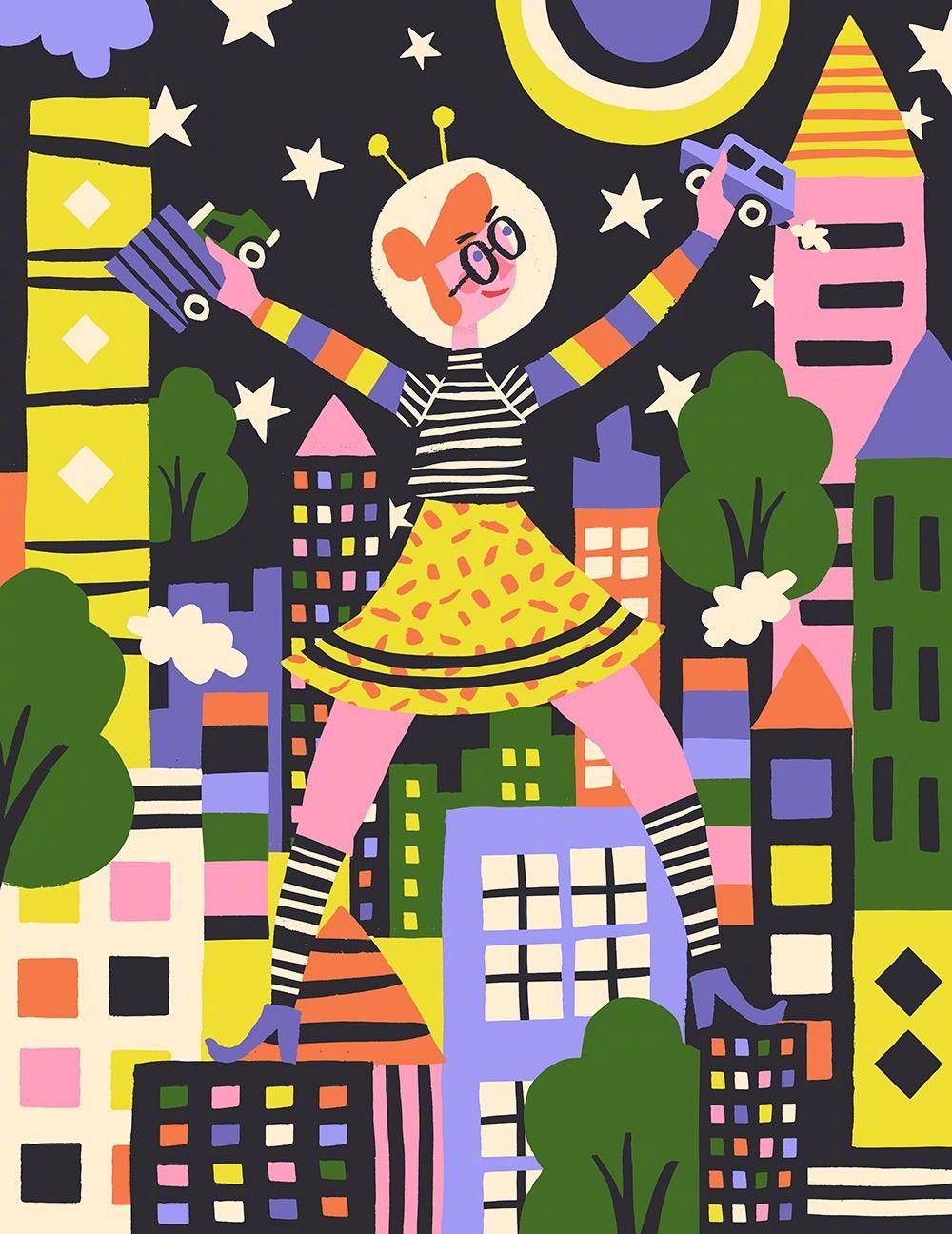 荷兰插画师 marijke buurlage 绘画作品 | www.marijkebuurlage.com