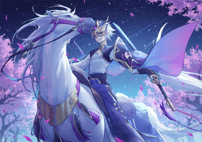 fate/grand order 兰陵王 绘师:arsh(p id=10489689) 本作品id=
