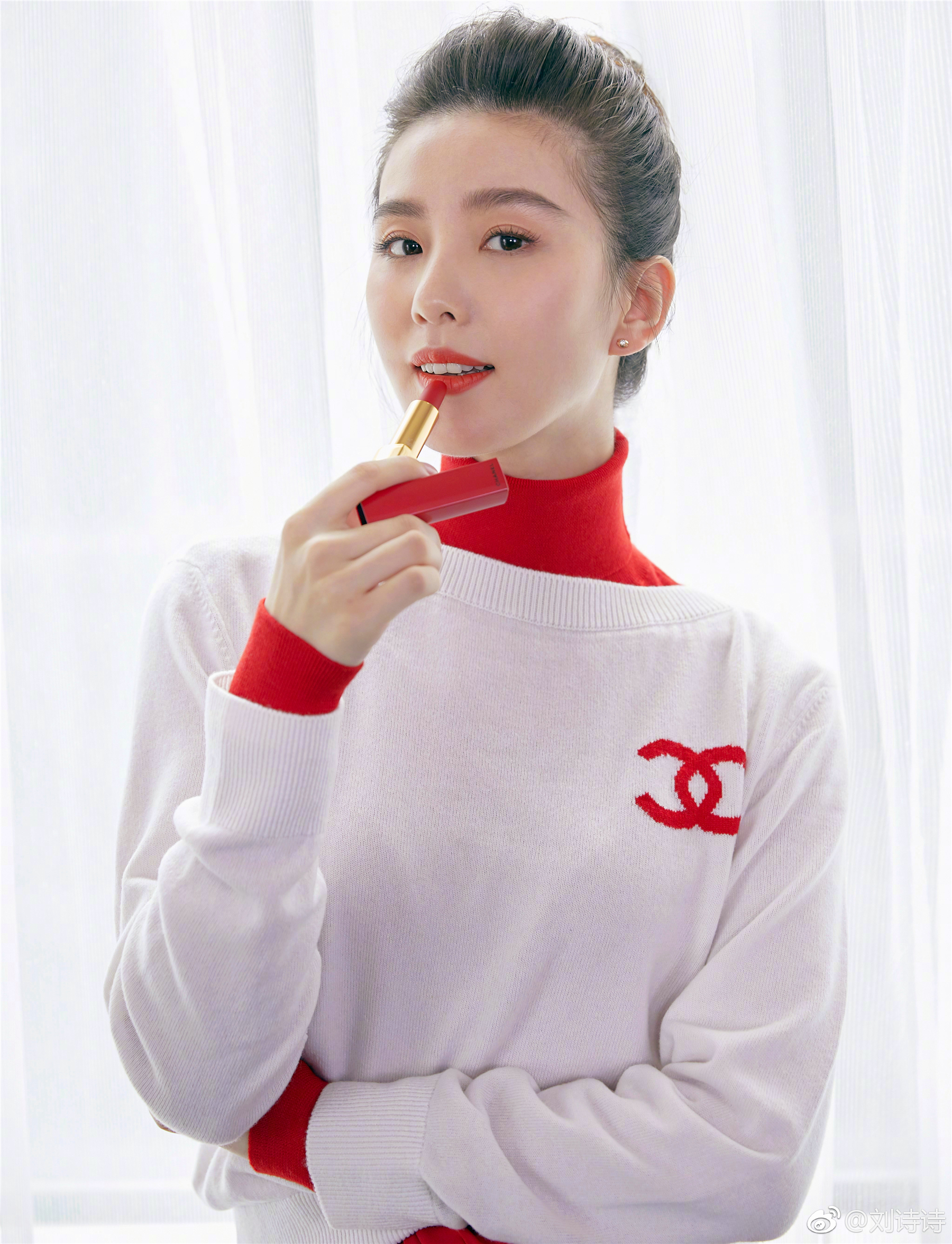 2018香奈儿chanel中国彩妆形象大使:刘诗诗(小香支线中国区大使,我姐