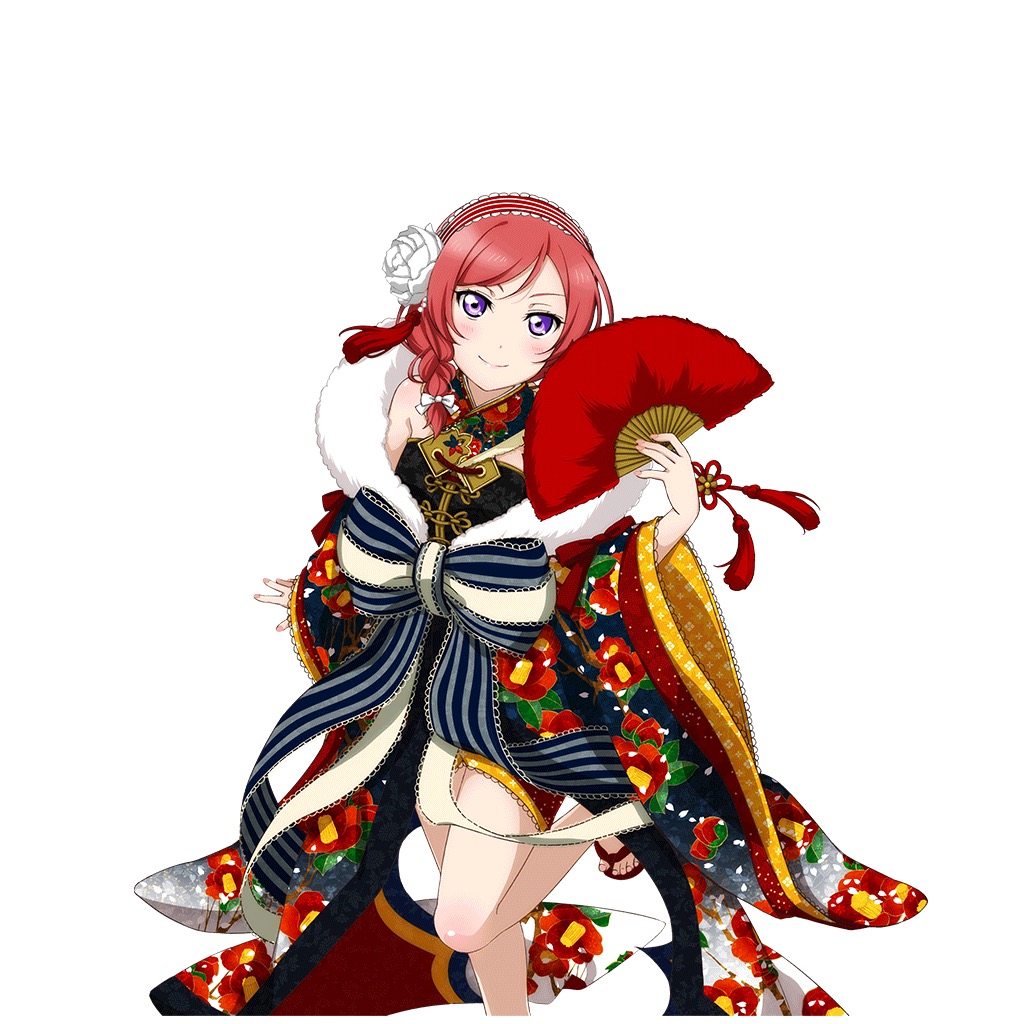 二次元 动漫 偶像 少女 官方图片 卡牌立绘 抠图 lovelive!