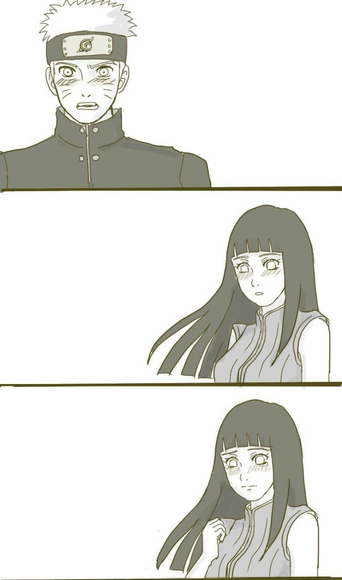 图来源 微博:@音妈 鸣人雏田壁纸