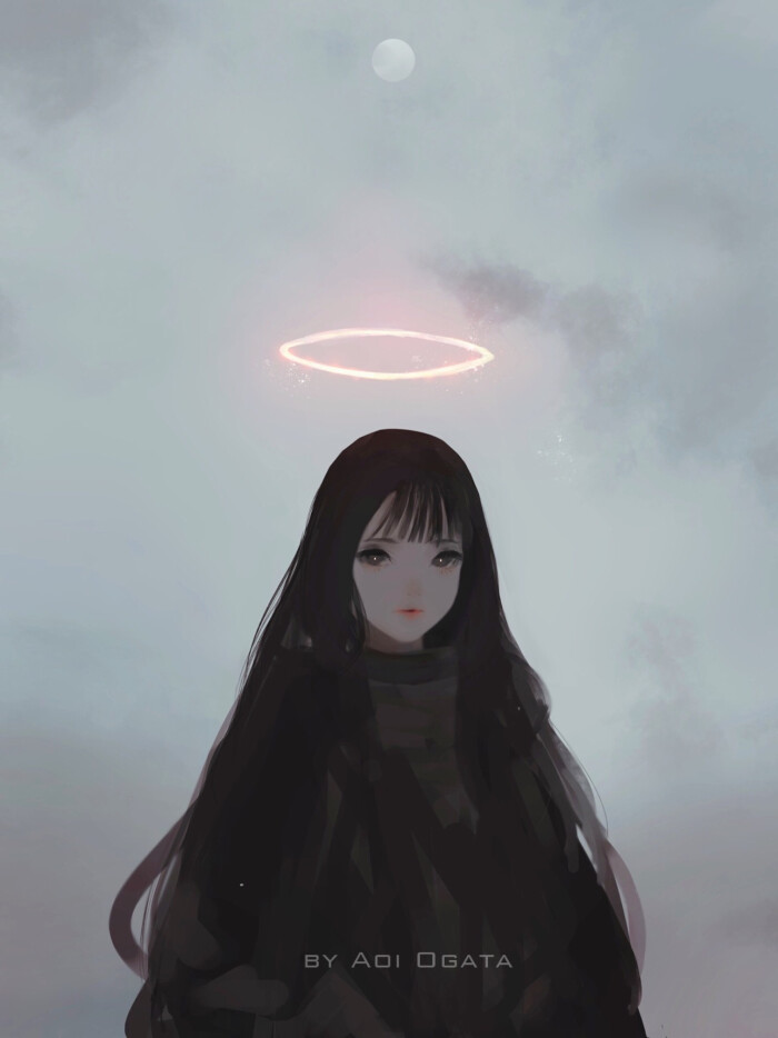 【人气画师:aoi ogata】【人物】【cg】【手绘】【插画】【参考】【无
