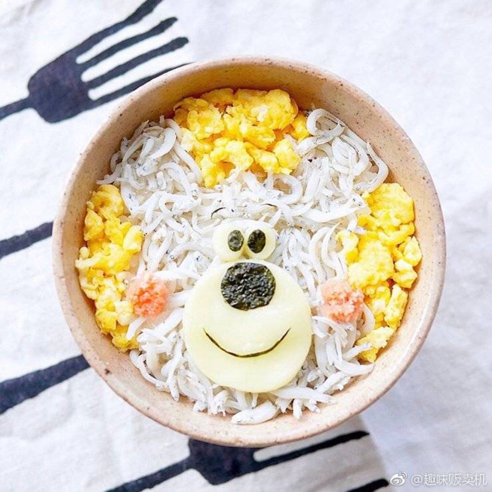 美食丨日本美食博主ぺろり自制的卡通造型食物,每一个都超级可爱呀
