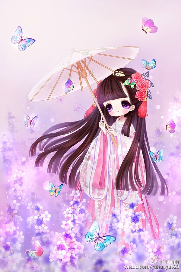 原创画师作品集 ★画师:羽画雨★ 【新浪微博:高清无水印iphone萌壁纸