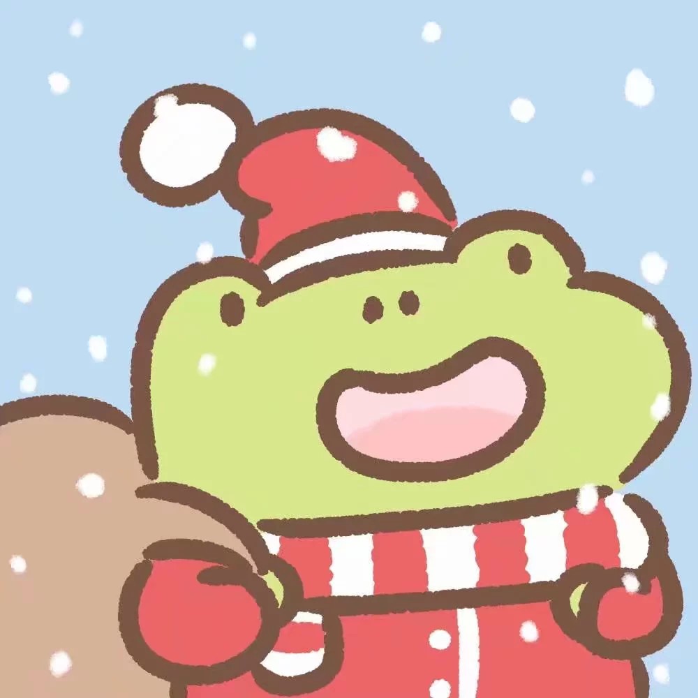 花栗鼠toby 圣诞节情侣头像