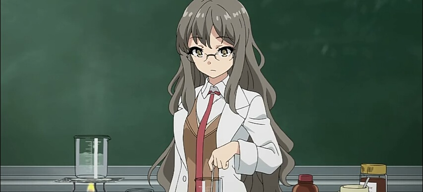御姐万能的双叶桑#青春猪头少年不会梦到兔女郎学姐图片