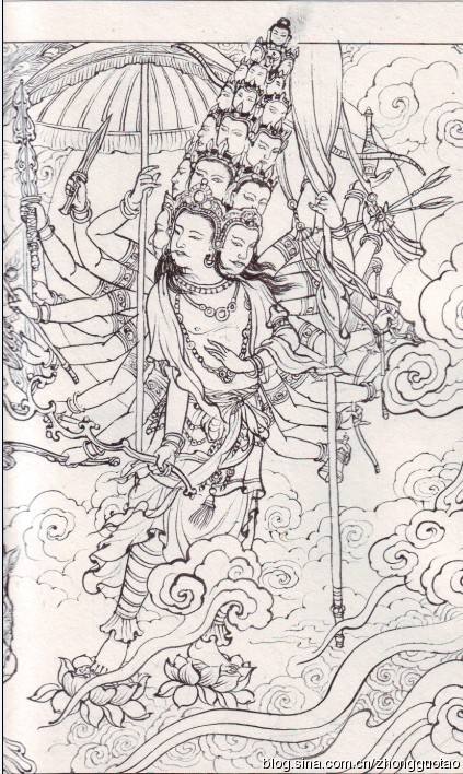 西游记白描