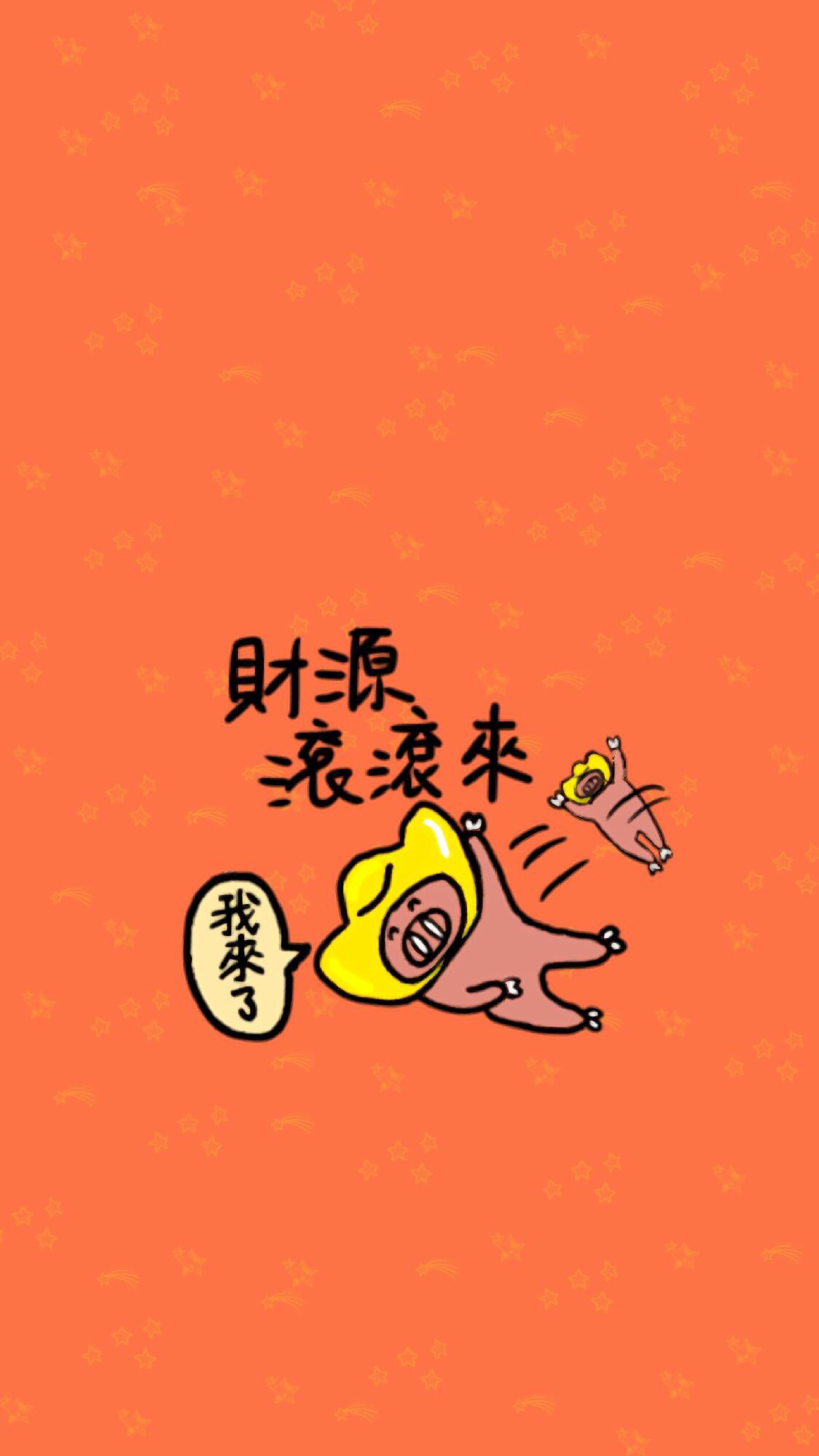 祝你2019年猪事大吉,万事如意,新的一年也要发财鸭!