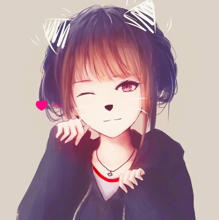 动漫女生头像 可爱清新