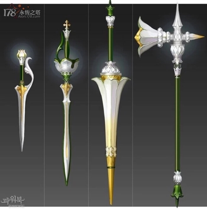 武器 素材 匕首 刀剑 法杖 弓