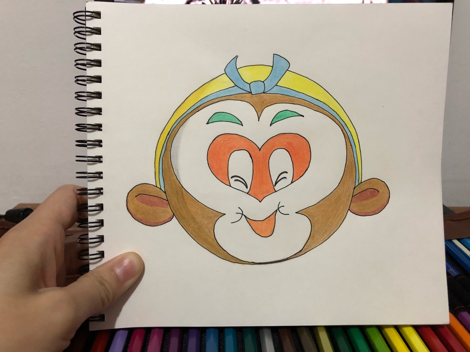 简笔画 彩铅