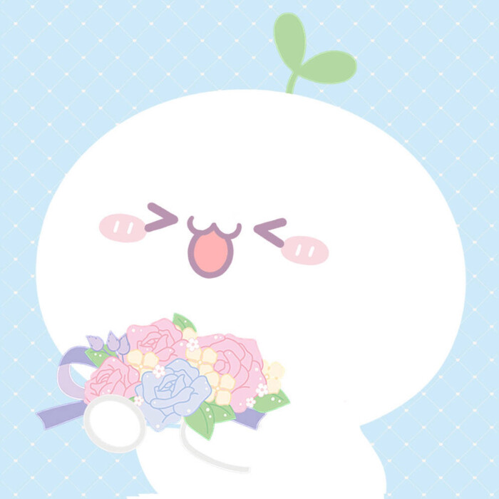 这朵发发送给你,准备好少女心爆棚了吗~(*/ω*) #长草颜团子