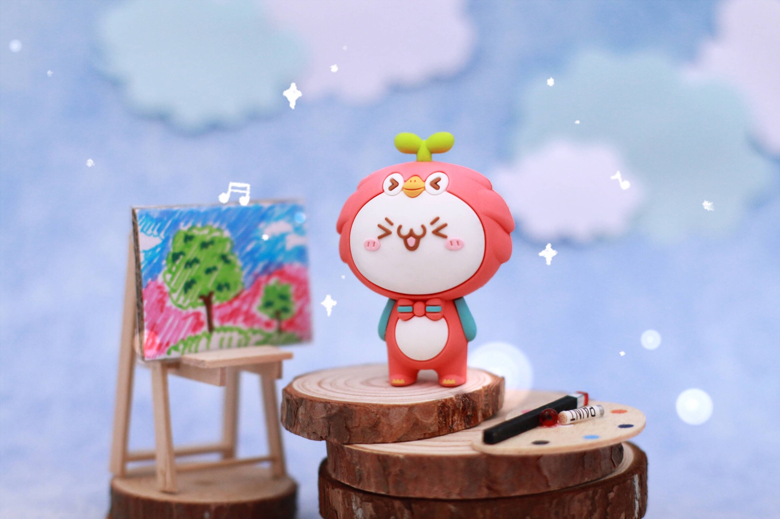 长草颜团子 x 52toys 联名合作动物系列盒蛋:快把你喜欢的动物团子