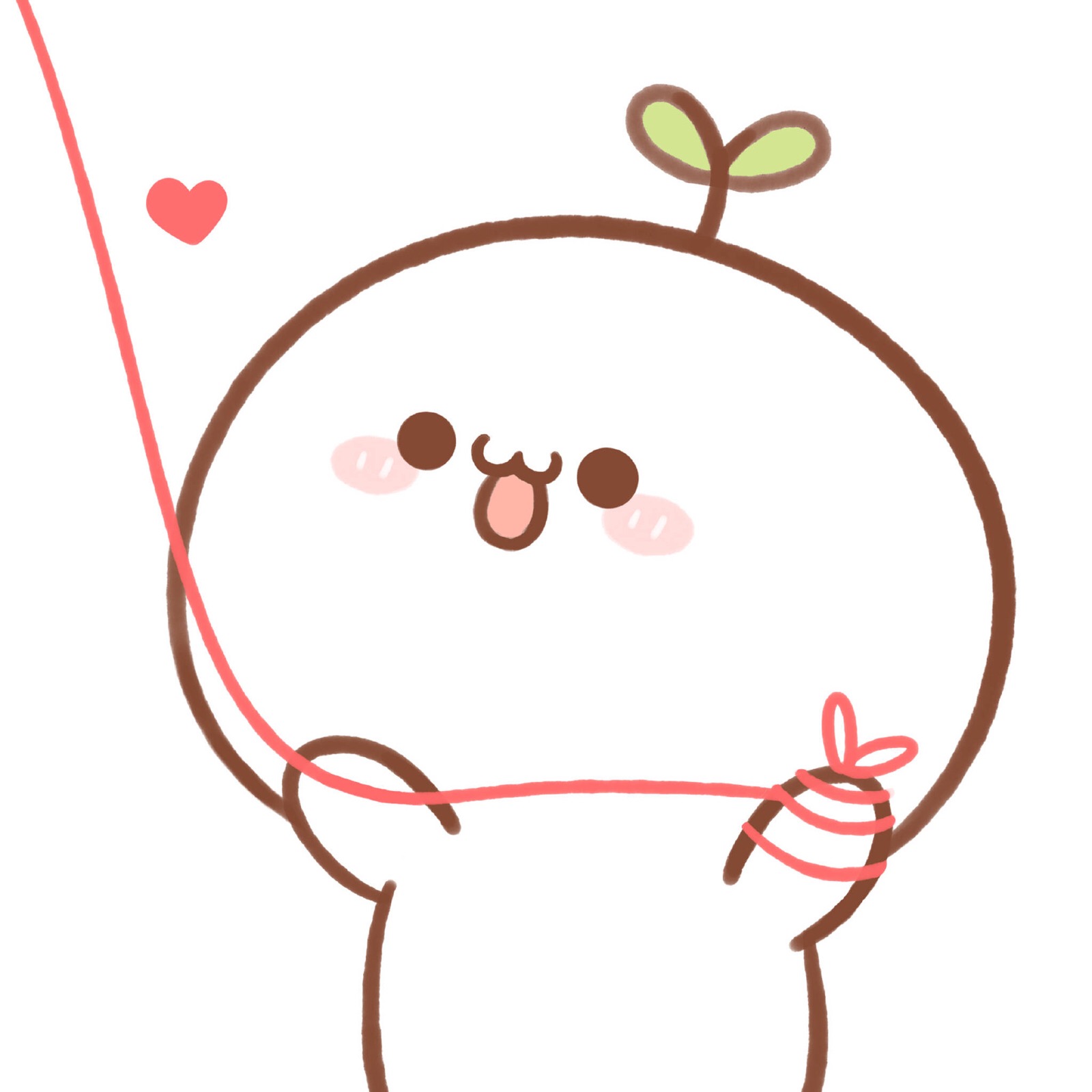 ヾ(▽)ノ七夕,送你一颗毛茸茸的小心心[给你小心心]