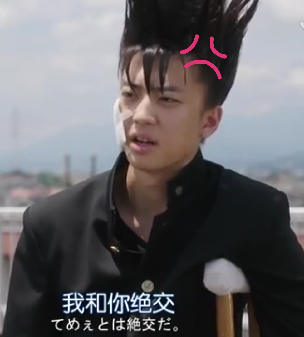 不良少年/我是大哥大表情包