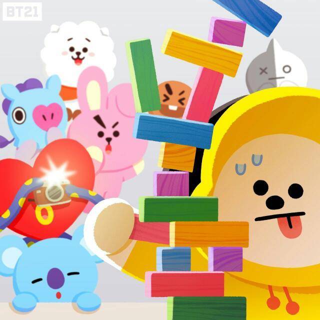 防弹手绘,漫画,q版,bt21