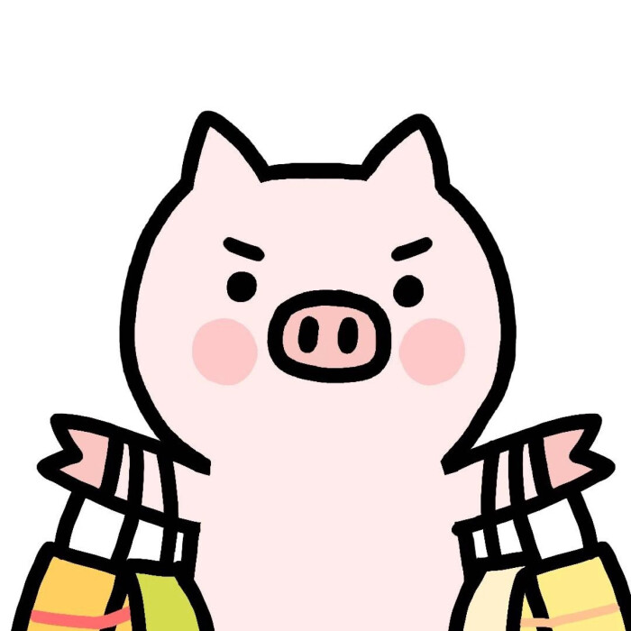 猪 头像 卡通